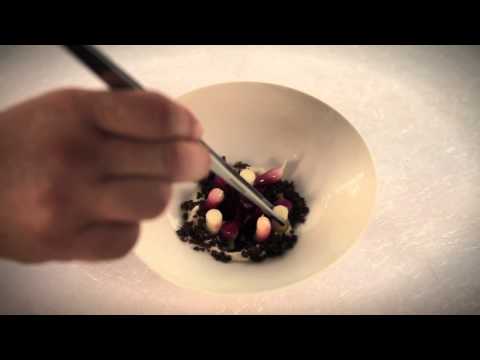 Quay Restaurant - Peter Gilmore's Salad of Pink Turnips