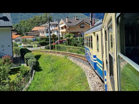 Fahrt mit SSIF ABe 6/6 Masera - Creggio