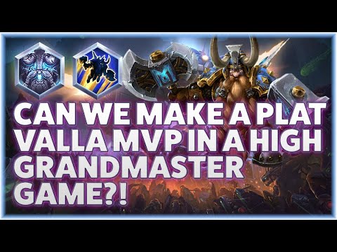 Muradin Avatar - CAN WE MAKE A PLAT VALLA MVP IN A HIGH GRANDMASTER GAME?! - Grandmaster Storm Leagu