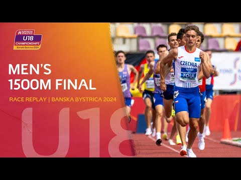 53.2 last lap! 🔥 Men's 1500m final | Banska Bystrica 2024