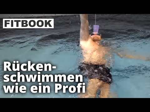 Rückenschwimmen lernen mit Toni Embacher | FITBOOK