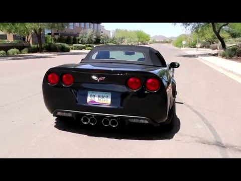 Chevy C6 Corvette with Fusion Exhaust Drive Off – Billy Boat Exhaust