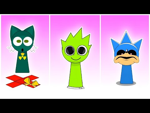 TOX 🆚 LIME 🆚 SONIC Sprunki Incredibox Animation #665
