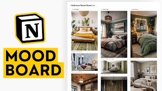 Create a Mood Board in Notion - 2 Best Methods ✨ (Beginner Tutorial)