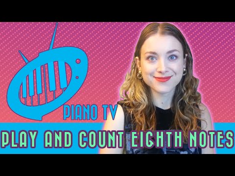 Playing and Counting Eighth Notes: Music Theory