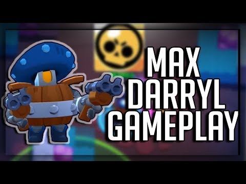 Max Darryl S&G Gameplay + Friendly Showdown! Brawl Stars