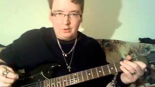 me showing you how to play &#39;mistake&#39; by serial joe on guitar