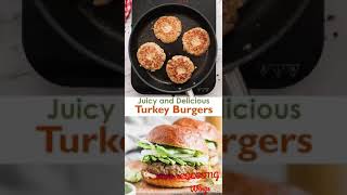 Delicious Turkey Burger | Tasty Food 🍔🍟🌭