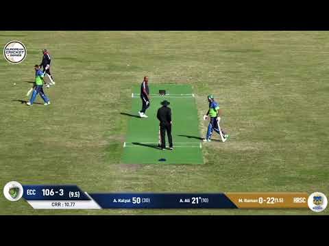 Match 6 - ECC vs HRSC | Highlights | European Cricket Series Malmo Day 2 | Sweden 2020