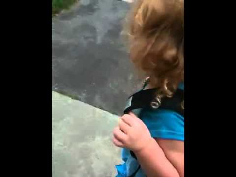 Cassie's first day of school