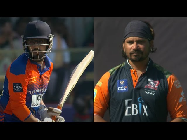 Pravesh Lal’s Economic Bowling | Bhojpuri Dabanggs vs Punjab De Sher | Cricket Highlights | CCL Pravesh Lal’s Economic Bowling | Bhojpuri Dabanggs vs Punjab De Sher | Cricket Highlights | CCL