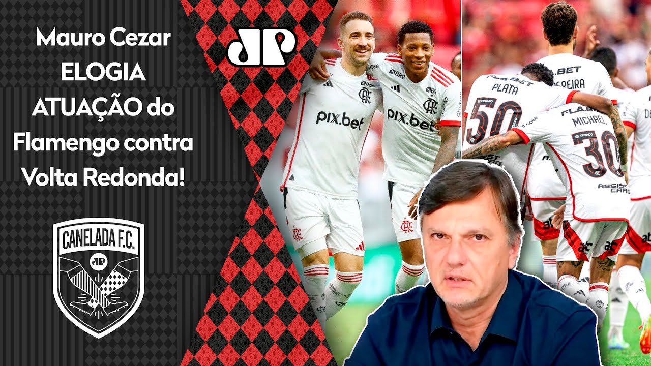 "ATUAÇÃO MUITO BOA! Foi UM NEGÓCIO IMPRESSIONANTE como o..." Mauro Cezar ELOGIA Flamengo!