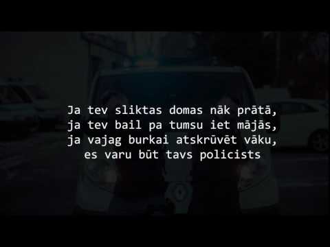 OLAS ft. Nikolajs Puzikovs - Policists (Lyrics/vārdi)