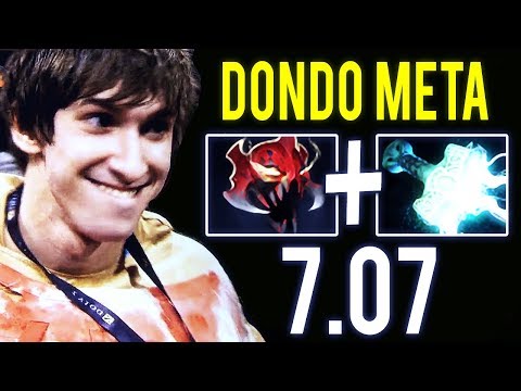 NaVi Dendi THIS IS IMBA 7.07 Carry Dazzle Experience MAX Damage Build NEW META WTF Dota 2
