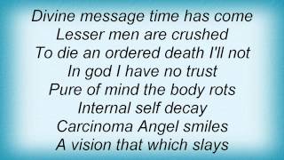 Benediction - Carcinoma Angel Lyrics
