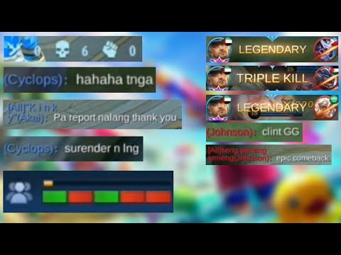 FEED X6 CLINT | FEEDING PRANK | EPIC COMEBACK AND MY LONGEST MATCH THIS SEASON - MLBB
