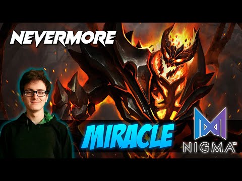 Miracle Shadow Fiend NEVERMORE - Dota 2 Pro Gameplay [Watch & Learn]