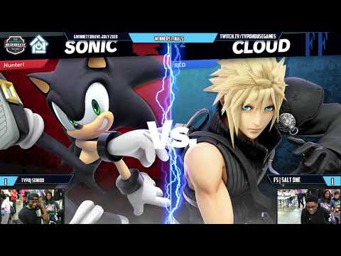 Gwinnett Brawl July 2019 - Typo| Sonido(Sonic) VS FS| SaltOne() - Winners Finals