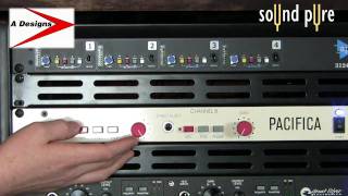Video thumbnail for A Designs Pacifica Mic Preamp Tracking Killer Acoustic Guitars by soundpurestudios