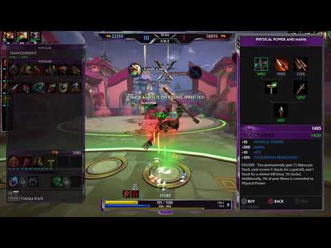 Smite ranked joust Hun Batz gameplay triple in less than 5!?