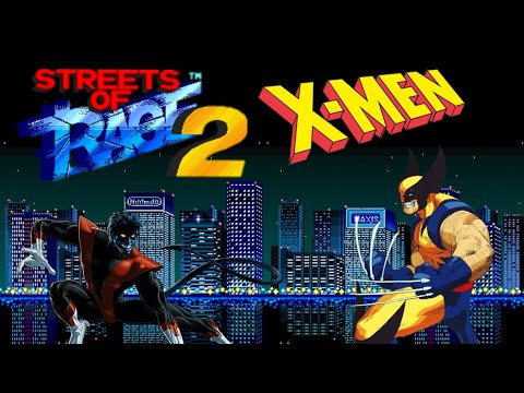 Streets of Rage 2 - X-Men New Version