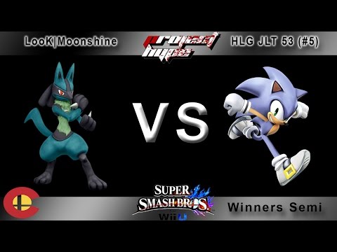 LooK|Moonshine (Lucario) vs HLG JLT 53 (Sonic) - WSF