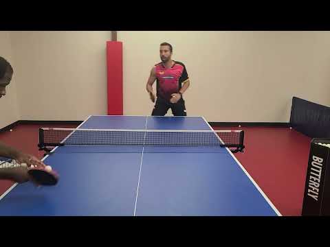 Butterfly Training Tips with Daniel Gonzalez - Short Push & Forehand Pivot Loop