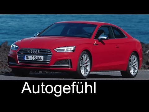 All-new Audi A5 & S5 Coupé Driving/Exterior/Interior 2017 2016 - Autogefühl