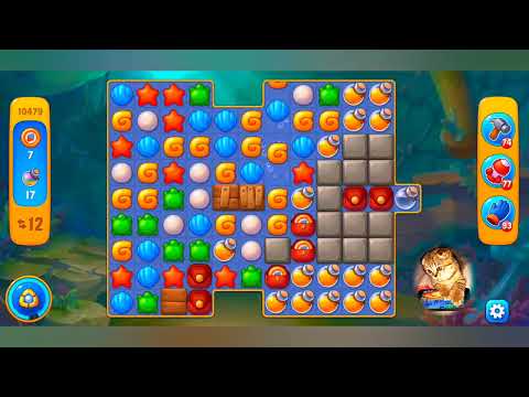 Fishdom, 10479 level,no Booster - 10479 уровень, прохождение без бустеров.