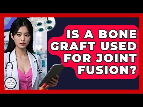 Is A Bone Graft Used For Joint Fusion? - The Operating Table