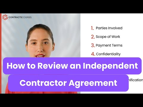 How to Review an Independent Contractor Agreement [8 Terms to Find and Review]