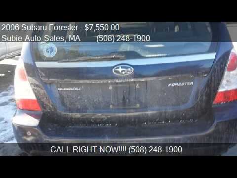 2006 Subaru Forester 2.5X Premium for sale in CHARLTON, MA 0