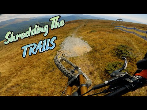 SHREDDING THE TRAILS AT MUNTELE MIC | WERIDE BIKE PARK | WITH BRAICA TOMI