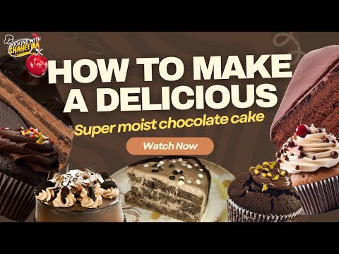 Super Soft & Moist Chocolate Cake Recipe | Bakery Style Chocolate Moist Cake | Easy Homemade Cake 