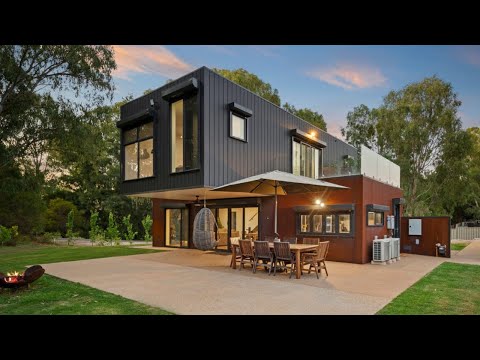 UNBELIEVABLE Container Home - This one will BLOW YOUR MIND!