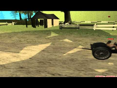 GTA SA - Czarny Ciągnik