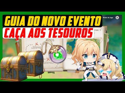 GUIA COMPLETO NOVO EVENTO CAÇA AOS TESOUROS | GENSHIN IMPACT