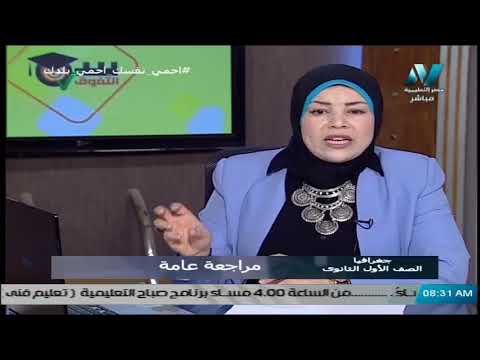 جغرافيا الصف الأول الثانوي  ( ترم 2 ) - مراجعة ليلة الامتحان || 4 مايو 2020