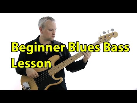 Beginner Blues Bass Lesson
