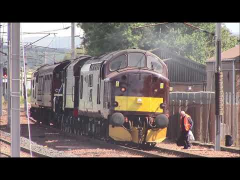37516, 45212 & 37668: 5Z52 Keighley & Wvlr to Fort William 5/7/18