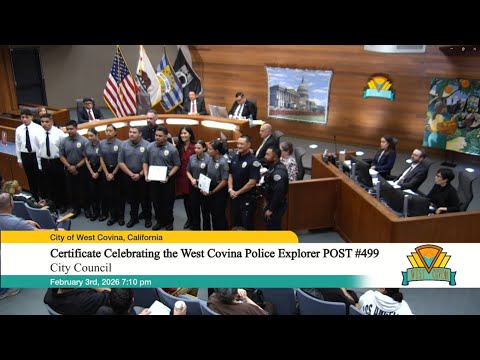 The City of West Covina - February 3, 2026 - City Council Meeting