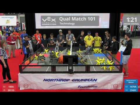 2017 VRC Tech Q101 - 185A 2011D vs 1670A 2349C - 27 to 46