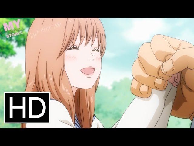 Thumbnail do trailer — My Love Story!!: Uma Comédia Romântica Inesquecível no AnimeLand!