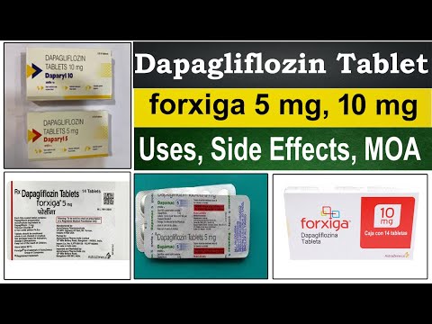 Dapagliflozin tablet 10 mg, packaging size: 2*14