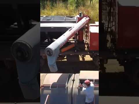 ABASTECE 3 TONELADAS POR MINUTO! PIT STOP DO FERTILIZANTE! #inw #agro #fertilizer #matogrosso #br