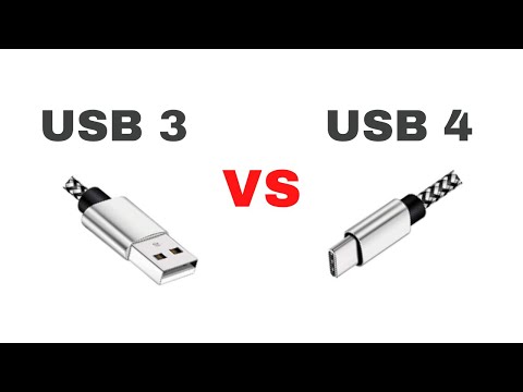 USB 3 vs USB 4