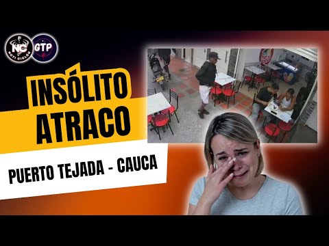  INSÓLITO HURTØ EN PUERTO TEJADA, CAUCA !!! 🚨