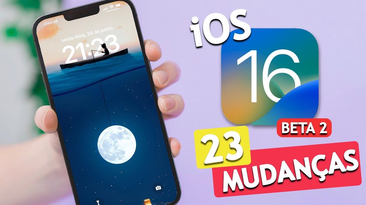 iOS 16 trouxe 23 Mudanças p/ os iPhones