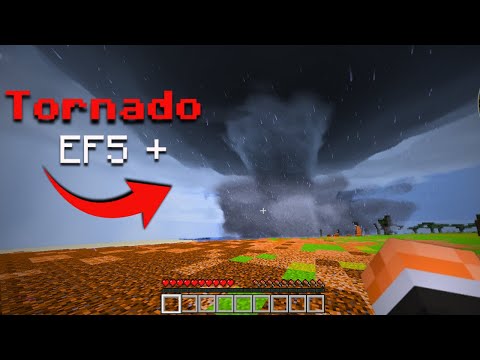 Surviving the DEADLIEST TORNADO in Minecraft!