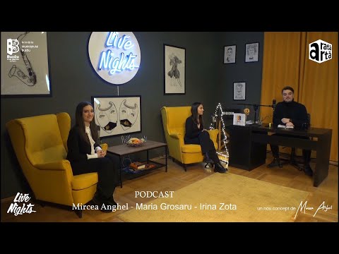 PODCAST - Mircea Anghel & Maria Grosaru & Irina Zota @ Live Nights | Buzău | 19.12.2020